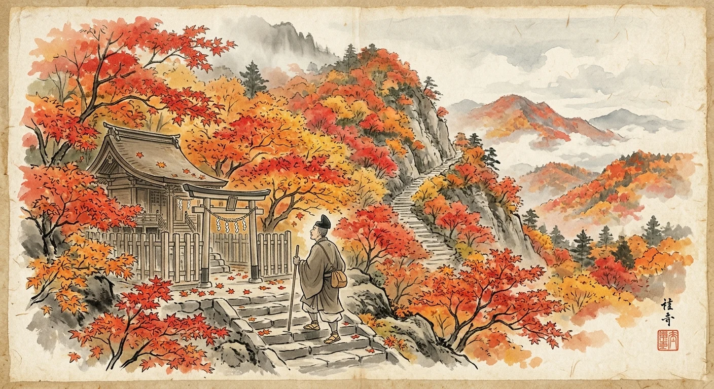 このたびは 幣も取りあへず 手向山（菅家）の情景