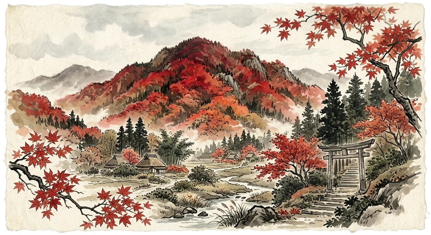 小倉山 峰のもみぢ葉 心あらば（貞信公）の情景