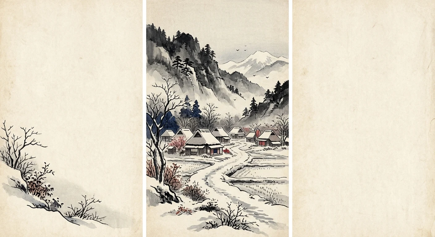 山里は 冬ぞ寂しさ まさりける（源宗于朝臣）の情景