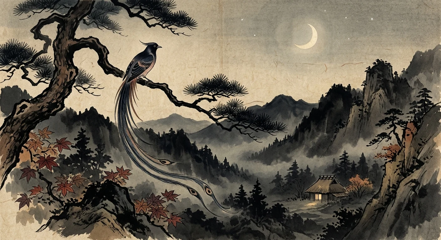 あしびきの 山鳥の尾の しだり尾の（柿本人麻呂）の情景