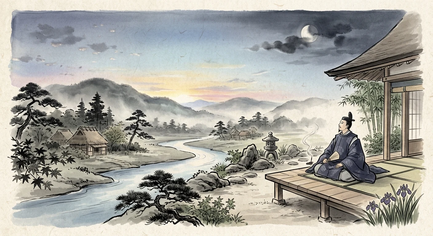 夏の夜は まだ宵ながら 明けぬるを（清原深養父）の情景