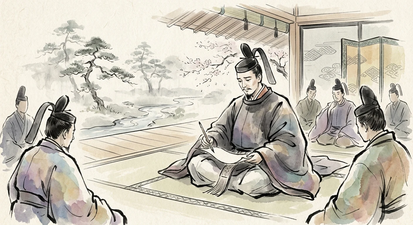 しのぶれど 色に出でにけり わが恋は（平兼盛）の情景