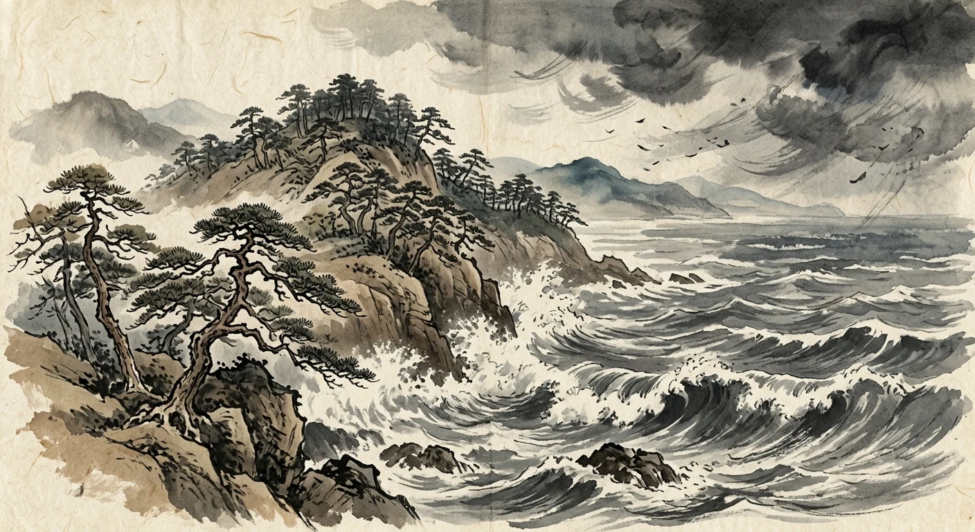 契りきな かたみに袖を しぼりつつ（清原元輔）の情景