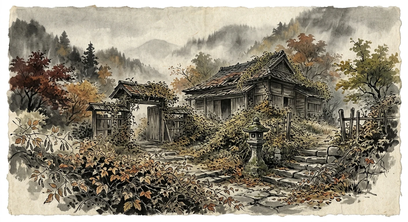 八重むぐら しげれる宿の さびしきに（恵慶法師）の情景