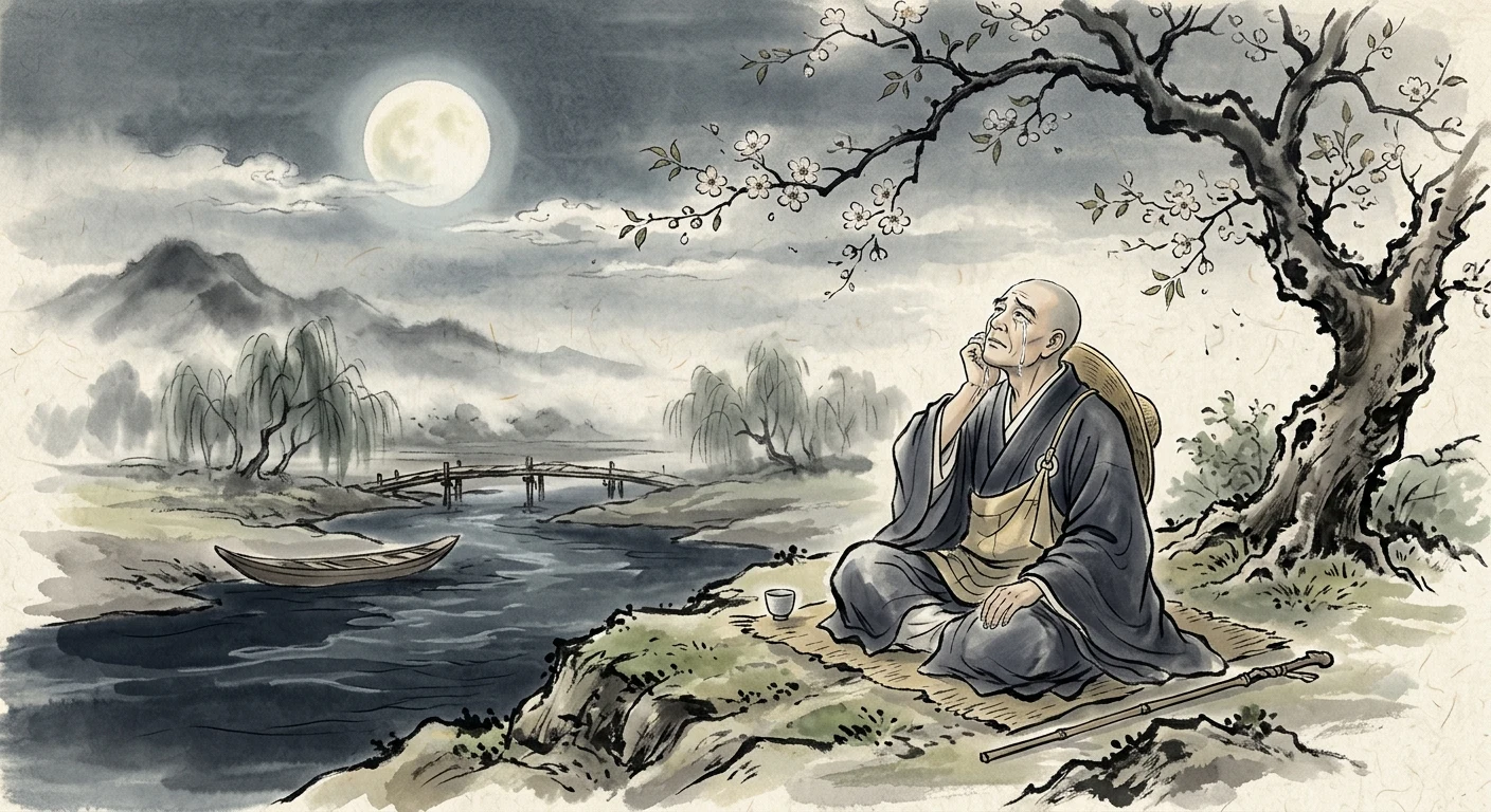 嘆けとて 月やはものを 思はする（西行法師）の情景